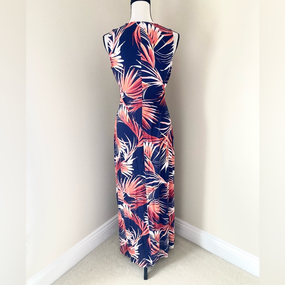 Tommy Bahama Fireworks Fronds Tambour Maxi Dress Size M - Picture 10 of 14